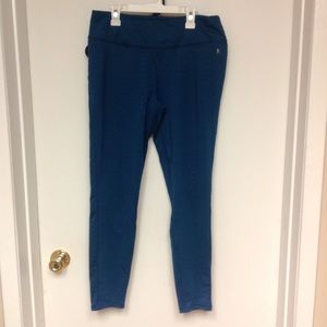 Teal workout leggings